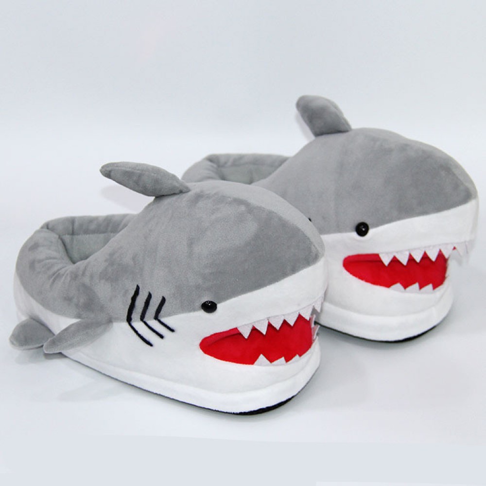Animal Shark Slippers for Adults Warm Shoes