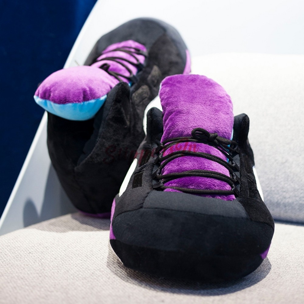 Sneak Freak Sneaker for Men Women Ladies Unisex Plush Slippers 