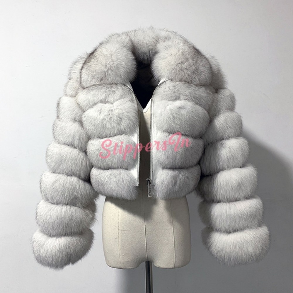 RKSTN Womens Short Fur Coat Fluffys Fleece Outwear Turn-down Collar Faux  Furs Tops Winter Warm Sweater Jacket at  Women's Coats Shop