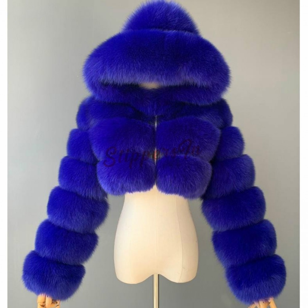 ZLSLZ Womens Ladies Cute Faux Fur Loose Furry Lapel Long Sleeve Event Zip Jacket