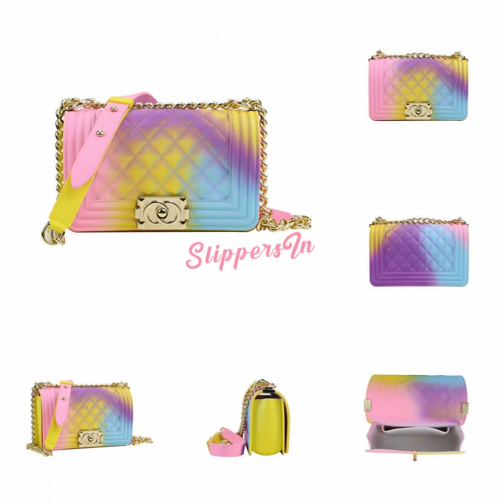 Rainbow Jelly Bag – FreedomandfaithjewelryLLC
