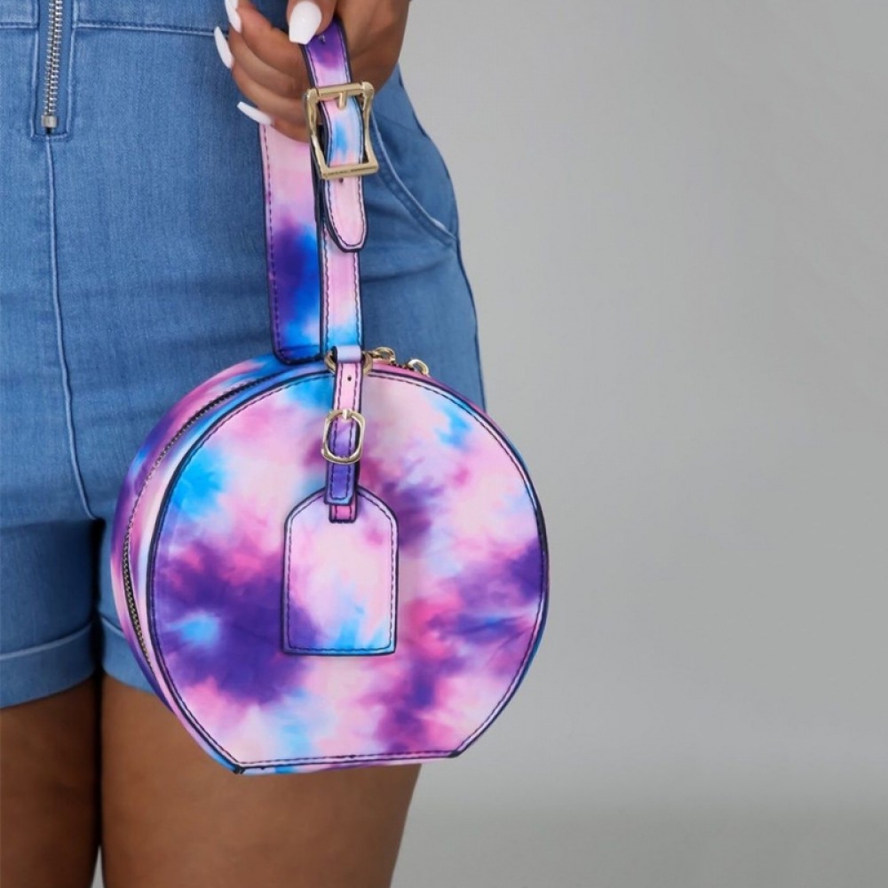 Cell Phone Purse Smartphone Wallet with Shoulder Strap Handbag for Women tie dye Small Crossbody Bag 