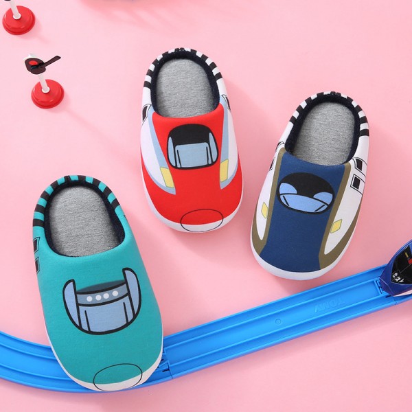 Cute Memory Foam Scuffs for Adults and Kids Cartoon Family Slippers