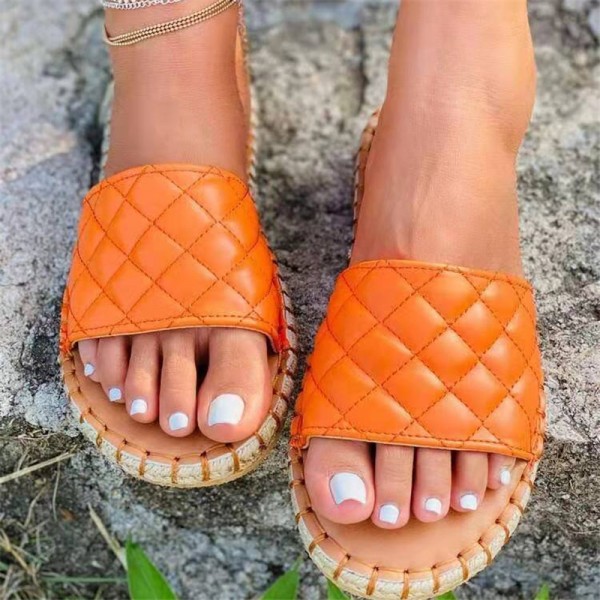Women's Elegant Slide Sandals Thick Soled Beach Slippers