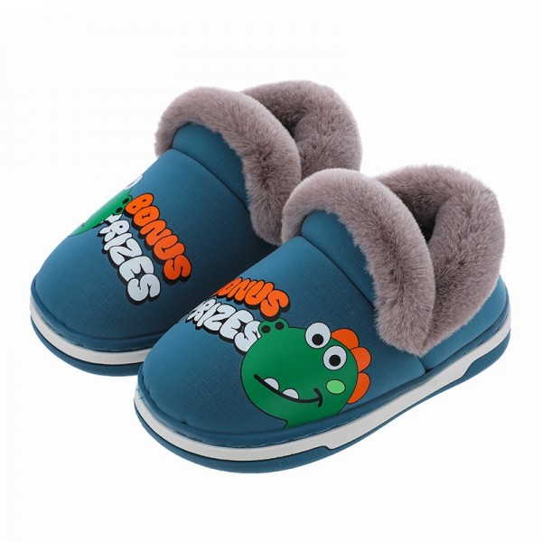 Winter Fuzzy House Slippers for Boys and Girls 