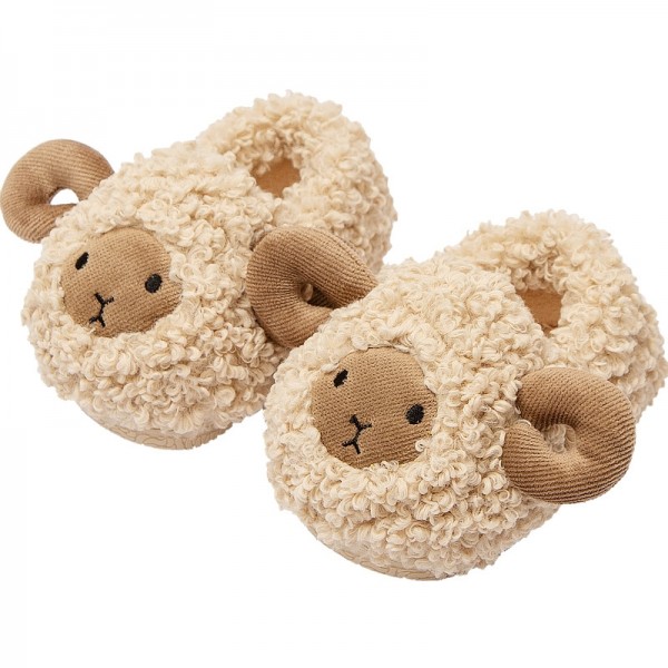 Sheep Slippers for Toddlers and Little Kids Warm House Shoes