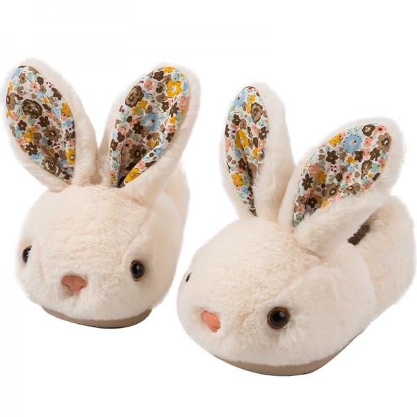 Cute Bunny Animal House Slippers Cozy Home Slipper Indoor for Kids