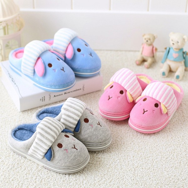 Puppy Dog Slippers for Kids and Toddlers Cute House Shoes