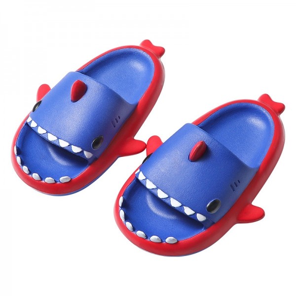 Shark Slides for Kids Toddler Summer Shower Slippers